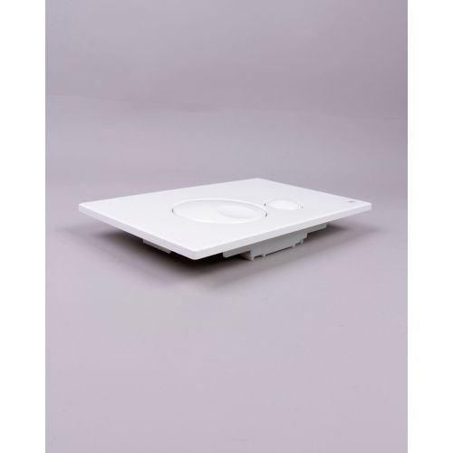 Панель механическая двойная Oli Globe 152949 белый пластик