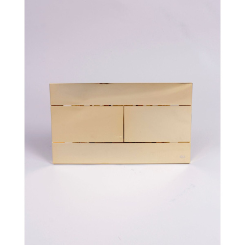 Панель механическая двойная OLI SLIM 154962 золото