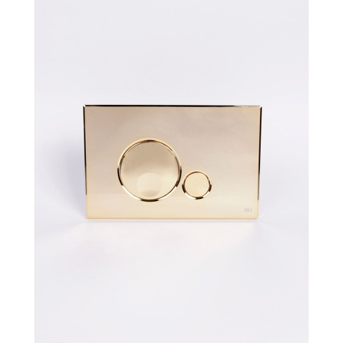 Панель механическая двойная OLI Globe 152954 золото