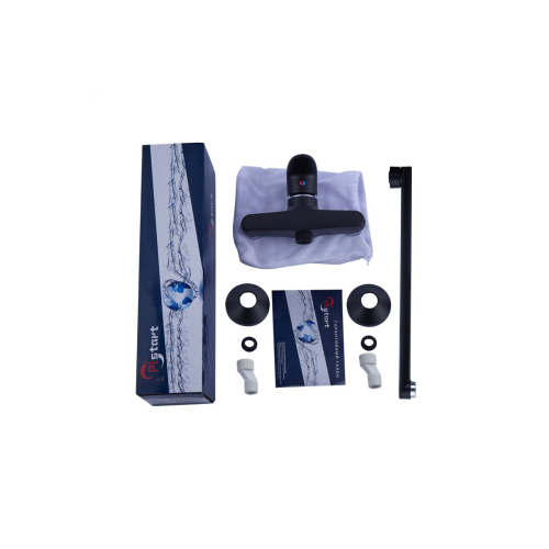 Смеситель настенный PLStart PL4605-7 черный