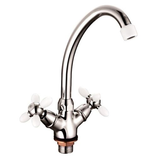 Смеситель для кухни Loffrey LF85910H белая ручка