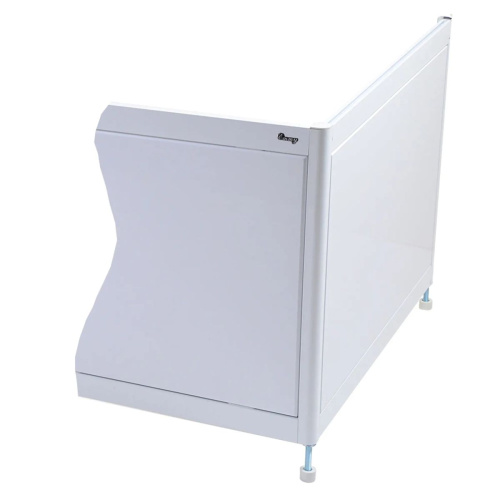 Торцевая сторона под экраны 110096 Малибу и Монро 800 мм правый белый