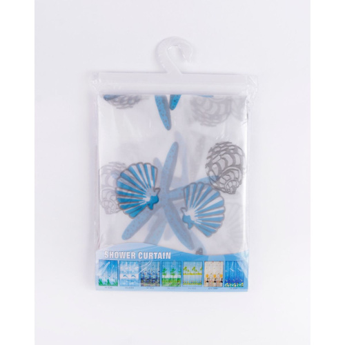 Штора для ванной SavolS-6PEVA03 c кольца 180*180 см