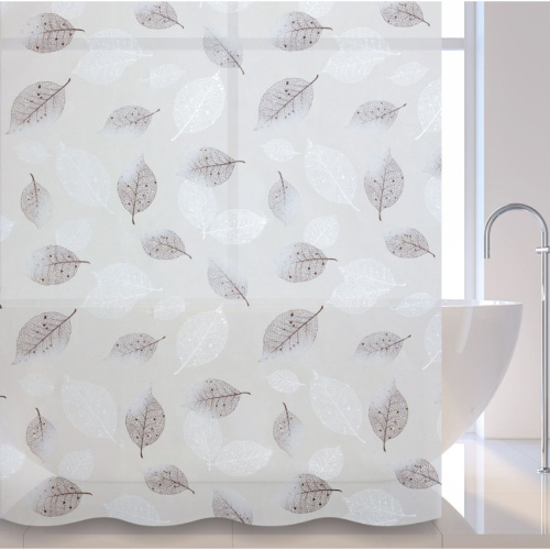 Штора для ванной Savol S-8PEVA08 c кольцами 180*180 см