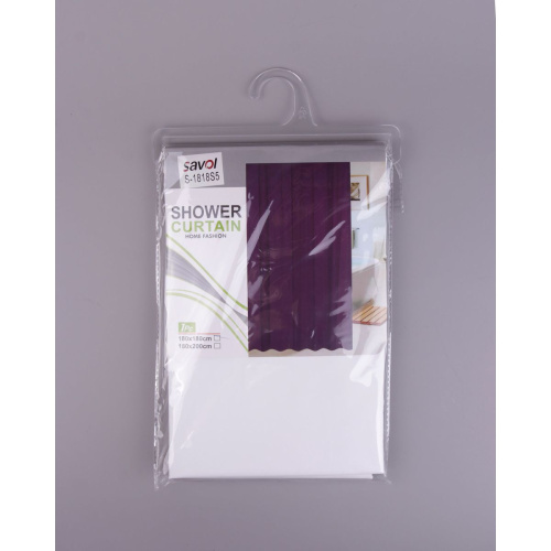 Штора для ванной Savol S-1818S5 c кольцами 180*180 см