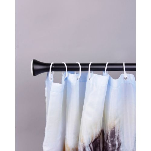 Телескопический карниз для ванной Savol SK-1120H черный