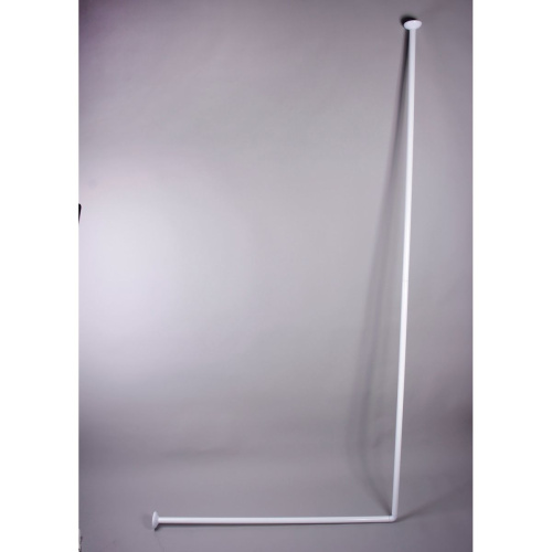 Универсальный карниз для ванной Savol SK-8017S белый