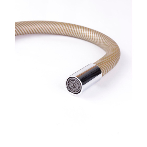 Смеситель для кухни BRIMIX 1082 с гибким изливом бежевый