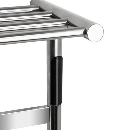 Полотенцесушитель KRAFTTE 44022 Хром лесенка электрический на 4 перекладины из нерж. стали с таймером 510х573х220 мм, 75W t - 50*C