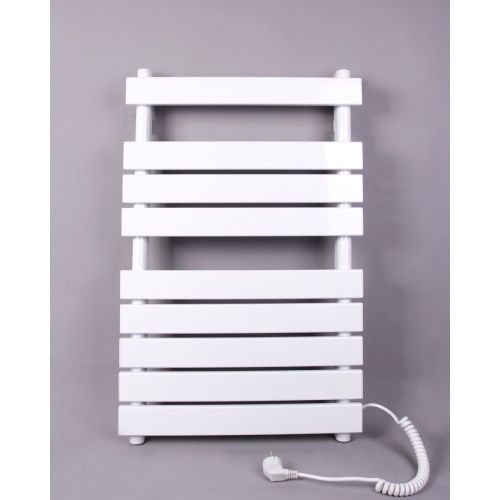 Полотенцесушитель BRIMIX 08160W Белый электрический Лесенка с полкой 800х505х115 мм 130W на 9 перекладин 220-240 В