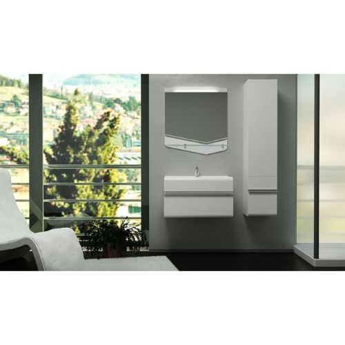 Зеркало  CUB 70 Белый Velvex