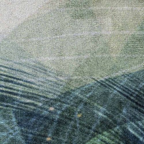 Коврик Санакс 00838 Зеленые перья 550х900 мм