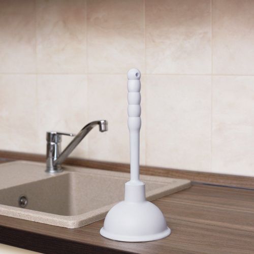 Вантуз конический 1VN136R319_0202 диаметр 136 мм, ручка пластмассовая h=319 мм