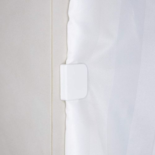 Держатель для шторки в ванной 1DFDZ_02 Белый