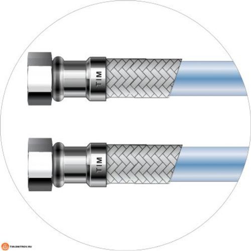 Гибкая подводка TIM для воды с внутренним шлангом из PEX 1/2
