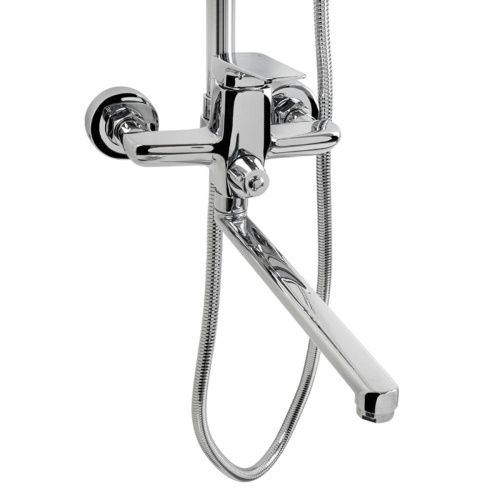 Душевая система MAGNUS 8575 со смесителем и тропическим душем