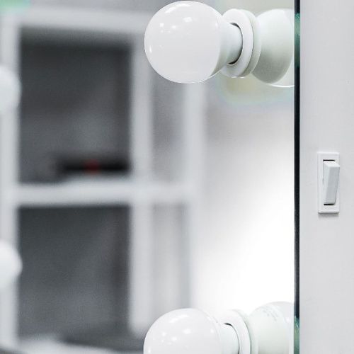 Зеркало гримерное Этюд 800х600 со встроенными Led лампами ЗГП46