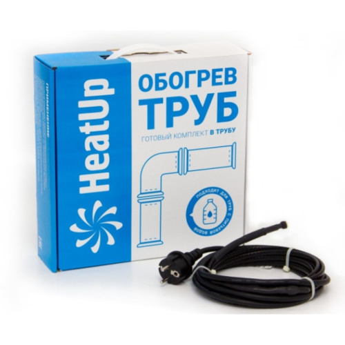 Саморегулирующийся кабель HeatUp 10 SeDS2 в трубу 6 метров (комплект в трубу)