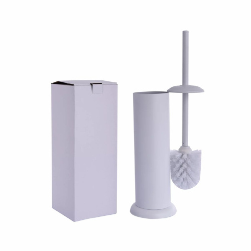 Ёрш напольный FASHUN A903-8  белый матовый из нержавеющекй стали