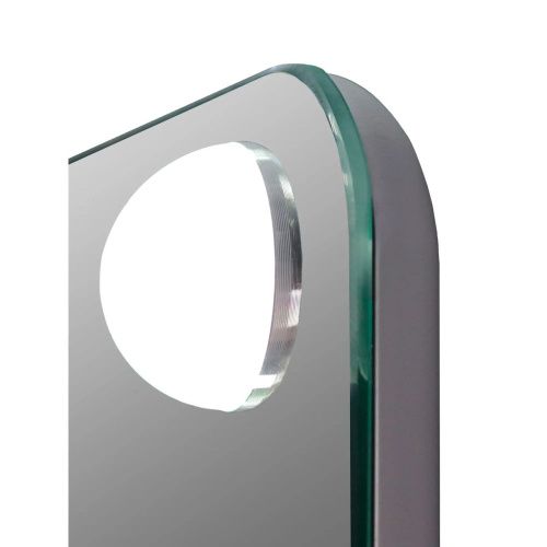 Зеркало Гримерное ЗГП55 335х434 настольное и настенным креплением 6 LED ламп