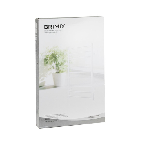 Полотенцесушитель электрический BRIMIX BK109A на 10 перекладин 860х500х80 мм