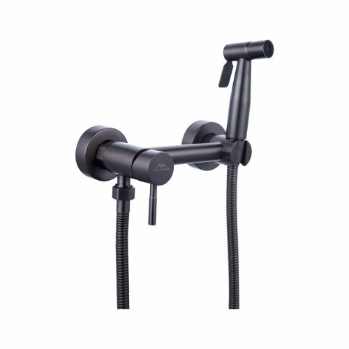 Смеситель для биде FASHUN A57503-17 Графит с гигиеническим душем из нержавеющей стали