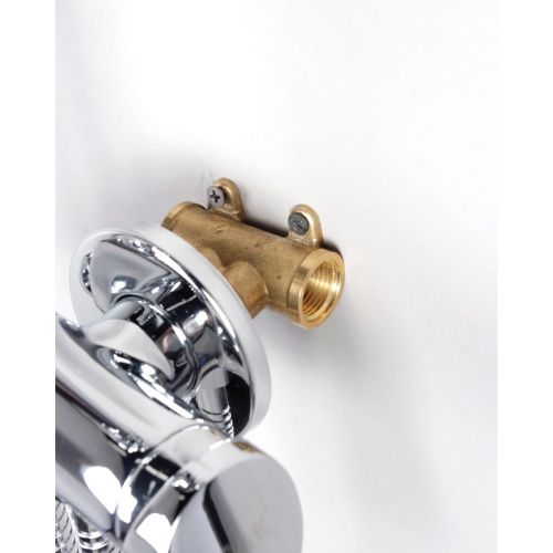 Смеситель для биде DK Rhein Schiller DA1464501 хром, с гигиенической лейкой, встраиваемый