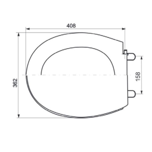 Сиденье для унитаза СУ 80С.09.80 Семейное в комплекте с детским сиденьем /8/