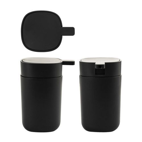 Дозатор для жидкого мыла Санакс 29038 черный, пластиковый