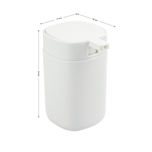 Дозатор для жидкого мыла Санакс 29034 белый, пластиковый