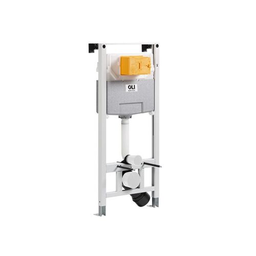 Комплект инсталляция Инсталляция OLI 120 ECO mechanic с кнопкой Slim хром глянец 879236mSL00
