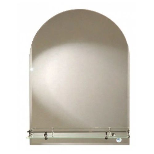 Зеркало Арка 390х590 с полкой В004