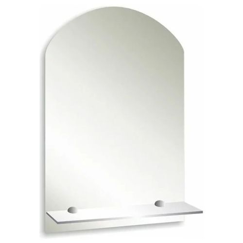 Зеркало Арка 390х590 с полкой В004