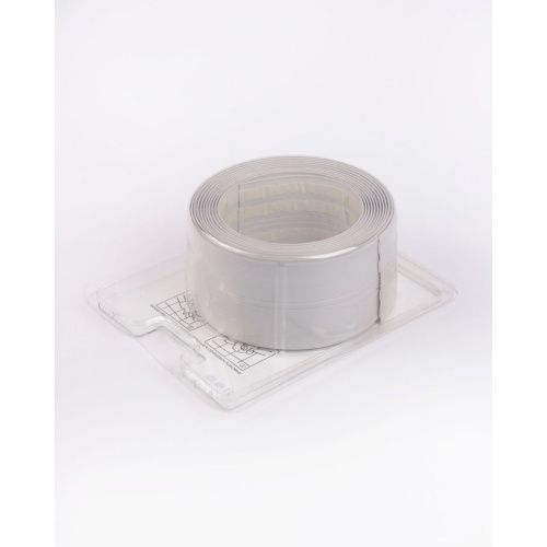 Бордюрная лента для ванной 20х20*3.35 м серая (1/36)