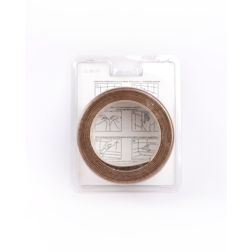 Бордюрная лента для ванной 20х20*3.35 м бронза (1/36)