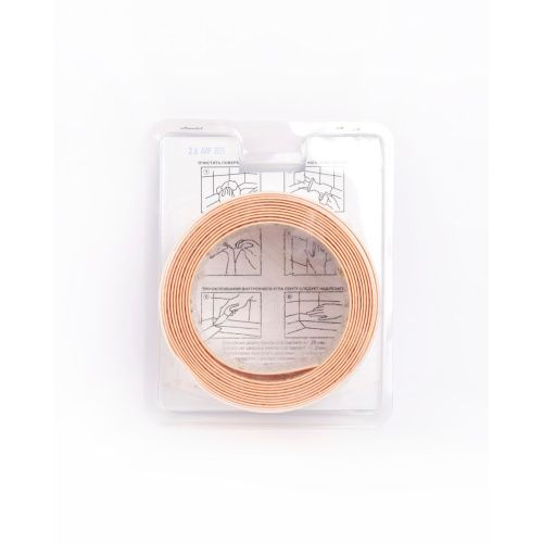 Бордюрная лента для ванной 20х20*3.35 м бежевая (1/36)
