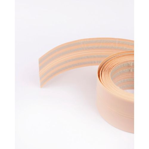 Бордюрная лента для ванной 20х20*3.35 м бежевая (1/36)