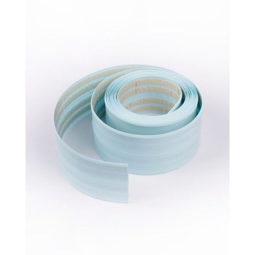 Бордюрная лента для ванной 20х20*3.35 м голубая (1/36)