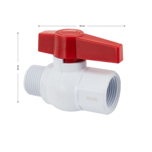 Кран шаровый MAK 475 1