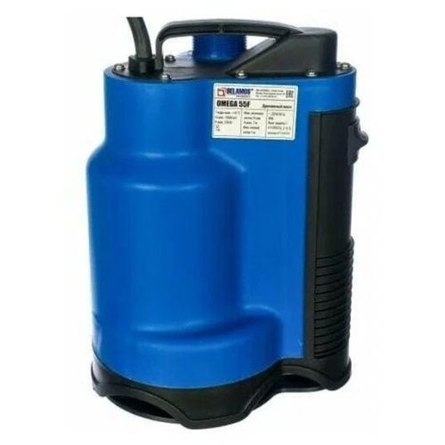 Насос погружной дренажный д/грязной воды 550 Вт Belamos Omega 55 F, 175 л/мин, Н-7 м, каб. 6 м