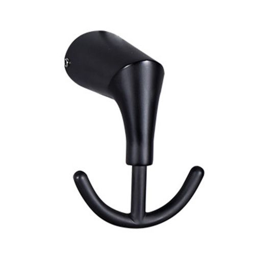 Крючок настенный FASHUN A1805-2-7 Черный двойной