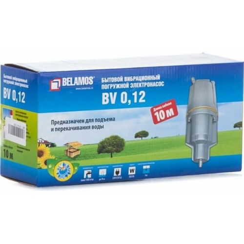 Насос погружной вибрационный верхний забор BV-0.28 25 м 17 л/мин, Н-70 м СВЕРЧОК