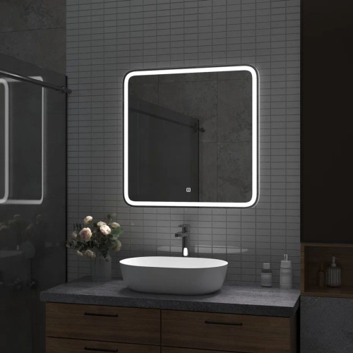 Зеркало Russo LED 700x700 ЗЛП3036 с сенсором