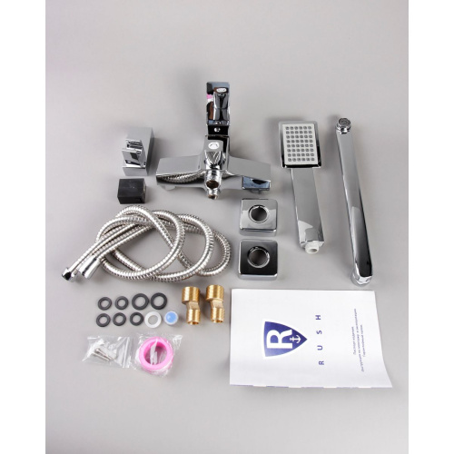 Смеситель для ванны RUSH Thira TR3635-51 с длинным изливом хром