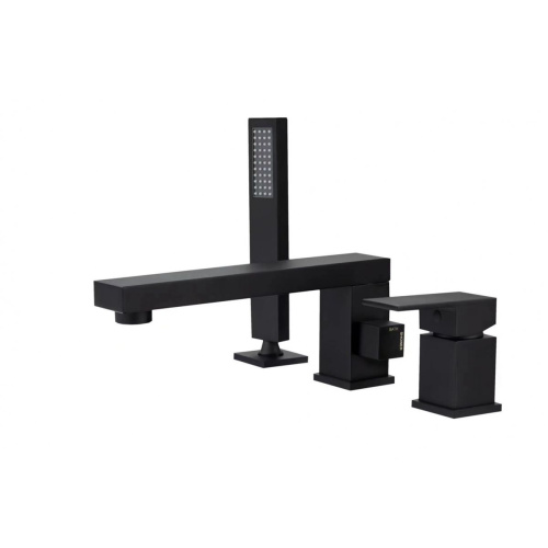 Смеситель на борт ванны D&K Bayern.Liszt DA1514905 черный