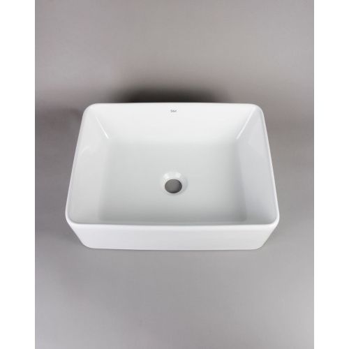 Раковина накладная D&K Berlin DT1430216, 475*370*140 мм, белый