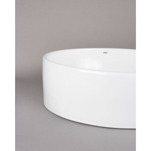 Раковина накладная D&K Matrix DT1390316, 500*360*140 мм, белый