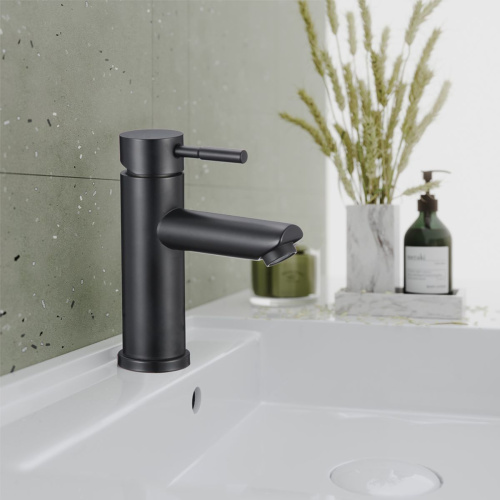 Смеситель для раковины OLIVE’S BALEAR 13100BLB Черный из нержавеющей стали (10)