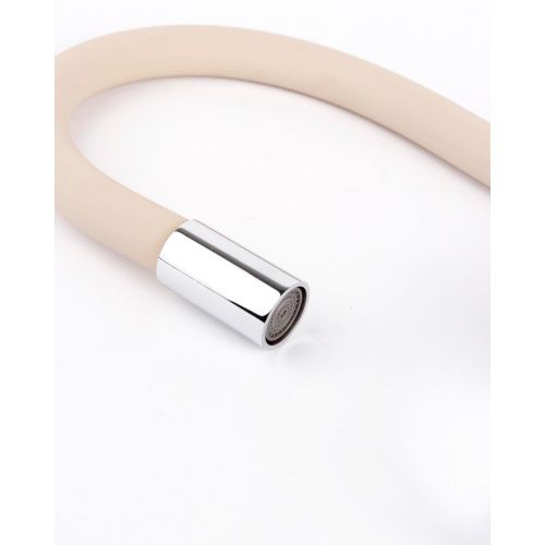 Смеситель Fmark для кухонной мойки с гибким БЕЖЕВЫЙ изливом FM4104-12