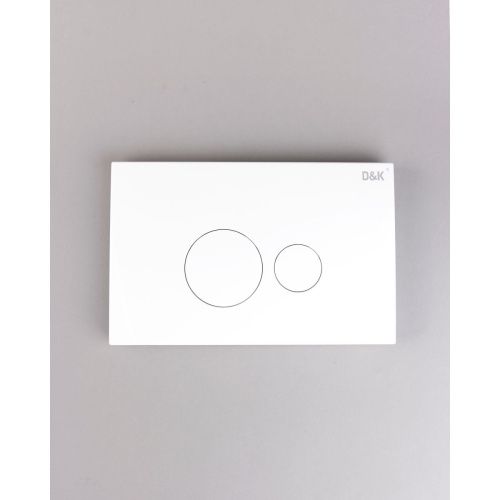 Кнопка механическая двойная D&K Venice DB1029016 белый